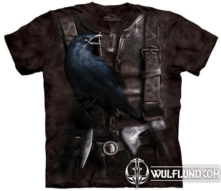 VIKING RAVEN - BIRD T-SHIRT THE MOUNTAIN