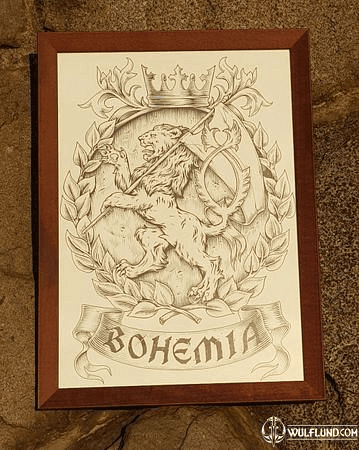 BOHEMIA, FRAMED PICTURE