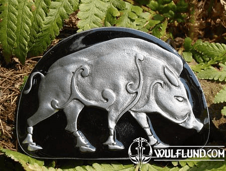 PICTISH BOAR, BELT BUCKLE