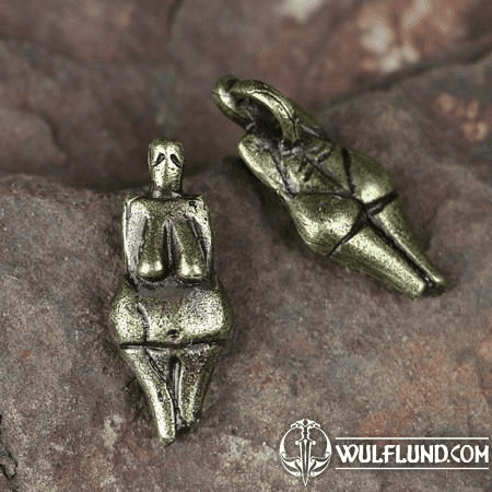 VENUS OF DOLNÍ VĚSTONICE, PENDANT, ZINC ANTIQUE BRASS