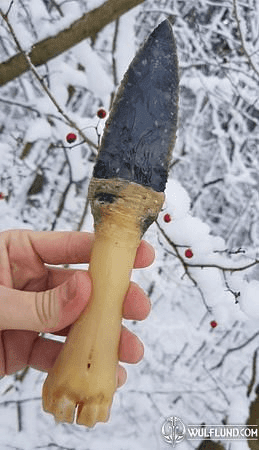 PALEOLITH, FLINT KNIFE - REPLICA