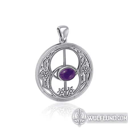 CHALICE WELL, SILVER PENDANT