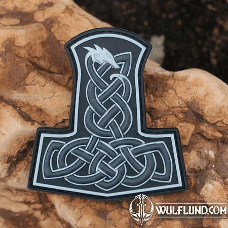 DRAGON THORS HAMMER RUBBER PATCH