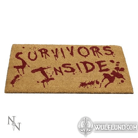 SURVIVORS INSIDE DOORMAT