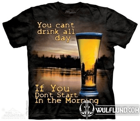 DRINK OUTDOOR - FISHING T-SHIRT THE MOUNTAIN