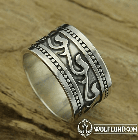 ISKRA, SLAVIC RING, SILVER