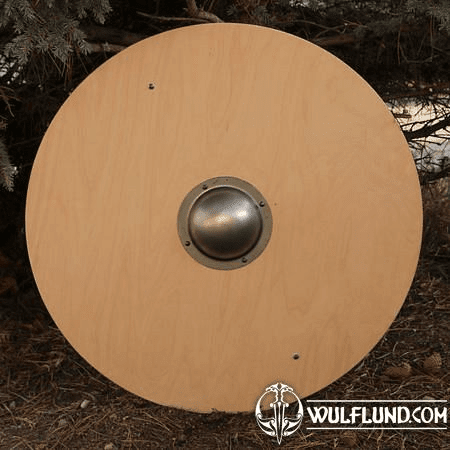 VIKING SHIELD, WOODEN, 80 CM