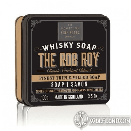THE ROB ROY SOAP IN A TIN, SCOTTISH FINE SOAPS