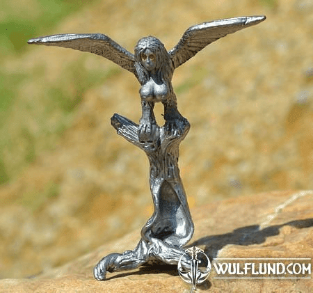 HARPY. TIN FIGURE