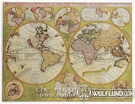 LE GLOBE TERRESTRE, HISTORICAL MAP, REPLICA