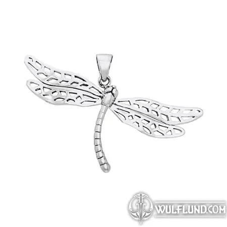 DRAGONFLY, SILVER PENDANT, AG 925