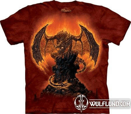 HARBINGER OF FIRE, DRAGON T-SHIRT, THE MOUNTAIN