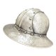 Casque médiéval, chapeau de fer, XIIIe siècle, Constance