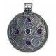 BATTERSEA, britischer Luxusschmuck mit Amethysten, Silber 925, 13 g