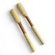 WILLOW DRUMSTICK with leather