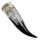CELTIC WOLF, Carved Drinking Horn 0,4 L