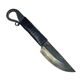 Spiral, Celtic forged knife, black