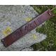 LOKI, bracelet, brown, cowhide leather