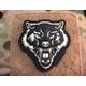ANGRY WOLF, 3D rubber patch
