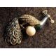 PEACOCK, costume pin