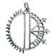 Baivi et Mano, Soleil et lune, pendentif Sami, argent 925