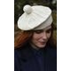 Merino Woollen Beret, ladie's, white