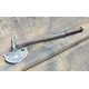 German horseman's axe, etched, replica