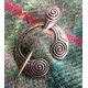 MACKENZIE, broche celtique pennanulaire en bronze