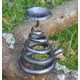 FORGED SPIRAL CANDLE HOLDER