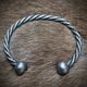 HAND FORGED TWISTED STEEL BRACELET