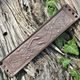 LEATHER BRACELET - IRISH DOGS, brown