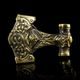 Thors Hammer, Gürtelschnalle, Messing