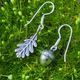 OAK LEAF and ACORN, earrings silver 925/1000