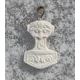Marteau de THOR, pendentif en os sculpté