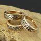 RIONA, Keltisches Muster, Herrenring, Bronze