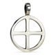 SYMBOLE DU SOLEIL V, pendentif en argent