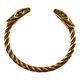 JÖRMUNGANDR, Wikingerschlange, Armband, Bronze