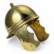 Celtic helmet Montefortino - de luxe, brass, replica