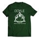 DOYLE STYLE, Irish Stick Fighting, green men's t-shirt