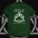 DOYLE STYLE, Irish Stick Fighting, grünes Herren-T-Shirt