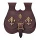 Mittelalterlicher Lederranzen, Fleur de Lis