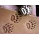 Grizzly Bear Paw, leather stamp