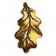 OAK LEAF, pendant, bronze