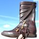 VARYAG, hohe Lederstiefel, Wikinger - braun