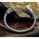 BURG - bracelet viking, argent, 43 g