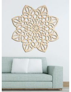 Mandala na stěně AURA