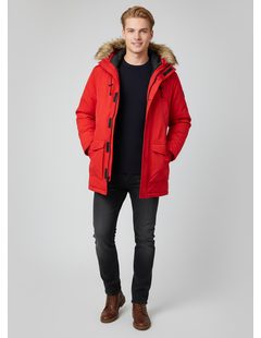 Pánská zimní bunda červená