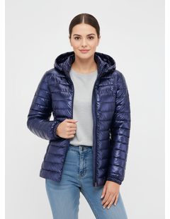 Dámska prechodná bunda tmavomodrá