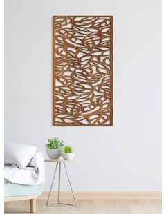 Dřevěný obrázek 3D BOHO