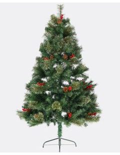Umělý vánoční stromek Jedle švédská s ozdobami
